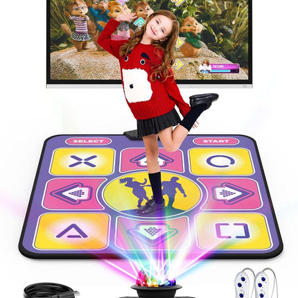 Acelufly Single Non-Slip Dance Mat with Wireless C