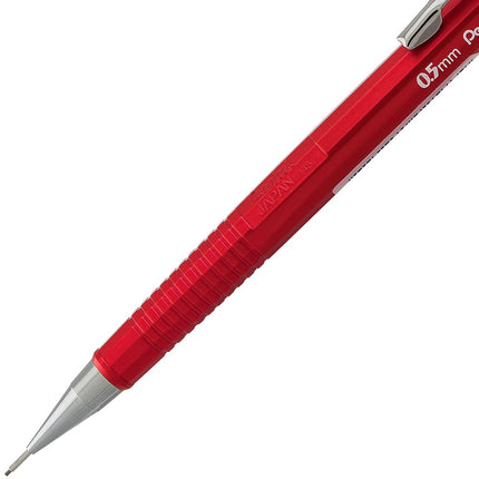 Pentel Sharp Mechanical Pencil, (0.5mm), Metallic Red Barrel, Box of 12 (P205MB)