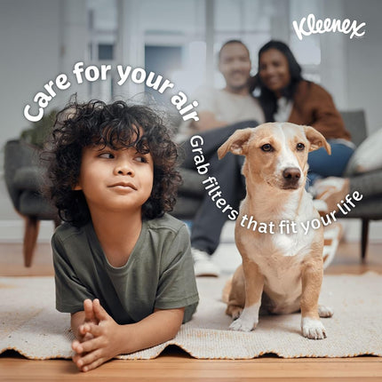 Kleenex Advanced Allergen Air Filter 16x20x1 Inches - 11 MERV RATING (4-Pack)