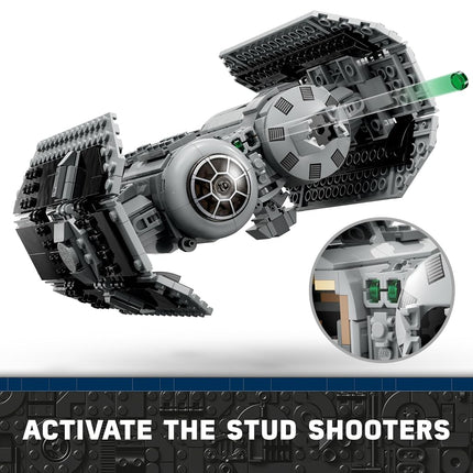 LEGO Star Wars 75347 TIE Bomber Building Toy - Starship Model incl. a Gonk Droid Figure & Darth Vader Minifigure with a Lightsaber - Gift for 9+ Year Old Boys