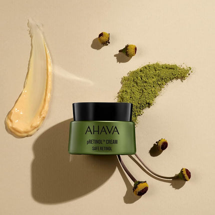 AHAVA pRetinol Cream - Soft, Nourishing, 24/7 Multitasking Cream to Reduce Wrinkles, Smooth Skin & Hydrate, Enriched with Exclusive Safe, Tailor-Made Natural Precursor Retinol & Osmoter, 1.7 Fl.Oz