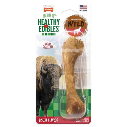 Nylabone 1 Count Healthy Edibles Large Wild Bison 