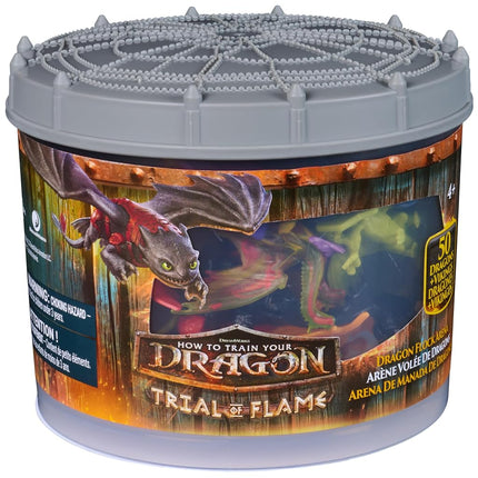 Dreamworks Dragons Dragon Flock Arena, 50 Collectible Figures