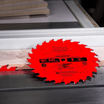 Freud LU87R009 9-Inch 22 Tooth ATB Thin Kerf Ripping Saw Blade with 5/8-Inch Arbor and PermaShield Coating