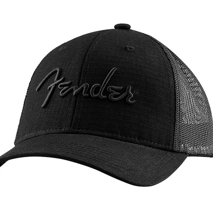Fender® Snap Back Pick Holder Hat, Black