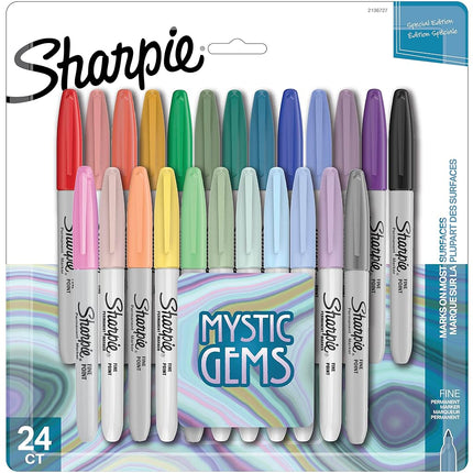 Sharpie Permanent Markers, Fine Point, Featuring M
