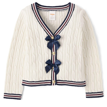 Gymboree Girls' and Toddler Long Sleeve Cable Knit