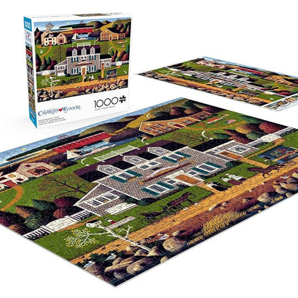 Buffalo Games - Charles Wysocki - Moonmeadow Cove - 1000 Piece Jigsaw Puzzle for Adults Challenging Puzzle Perfect for Game Nights - Finished Puzzle Size is 26.75 x 19.75