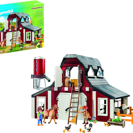Playmobil Country 9315 Farm Set Barn with Silo
