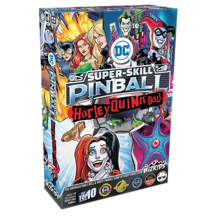 WizKids DC Super-Skill Pinball: Harley Quinn Ball - Pinball Game - Multiplayer - Ages 12+