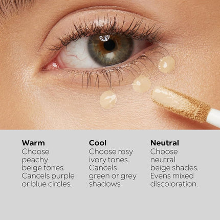 KIKO Milano Full Coverage Dark Circles Concealer 02 | Liquid Concealer for the Eye Area and Face with High Coverage