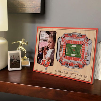 YouTheFan NFL Tampa Bay Buccaneers 3D StadiumView Picture Frame - Raymond James Stadium