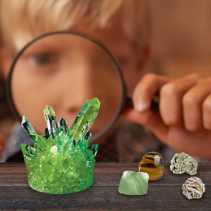 Blue Marble NATIONAL GEOGRAPHIC Earth Science Kit - Over 15 Science Experiments & STEM Activities for Kids, Includes Crystal Growing Kit, Volcano Science Kit, Dig Kits & More