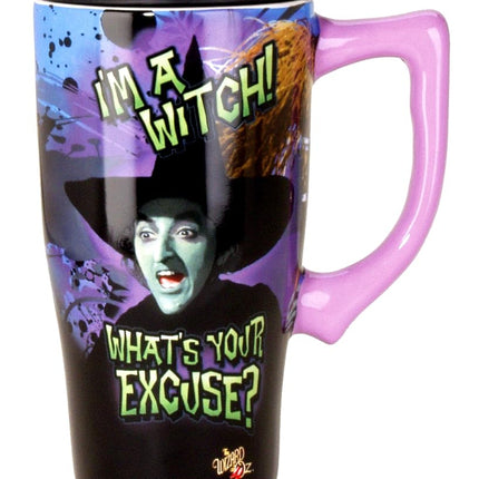 Wizard of Oz I'm a Witch Travel Mug, Purple