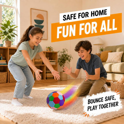 Safe Sport Gear The House Ball - The Original Soft and Safe Indoor Soccer Ball Size 4 Created for Inside Your Home and Yard - Fun Soccer Gift - Perfect Kids Soccer Ball