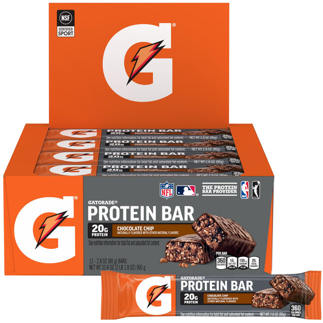 Gatorade Whey Protein Bar Chocolate CHIP 80g (1 ba