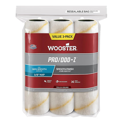 Wooster Brush RR723-9 Pro/Doo-Z Roller Cover 3/8-I