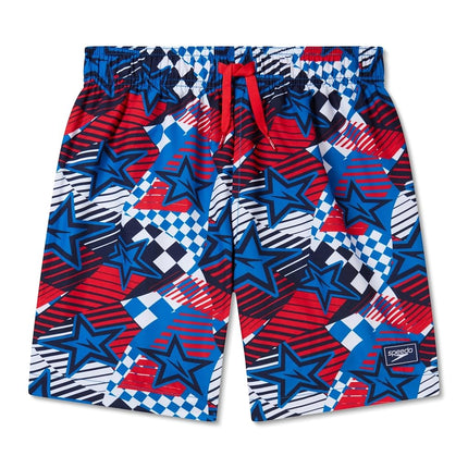 Speedo Boy's Swim Trunk Mid Length Redondo Printed