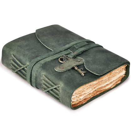 LEATHER VILLAGE Vintage Leather Journal Book of Sh