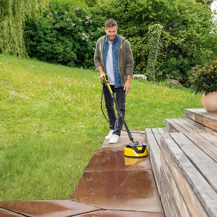 Kärcher - T 5 T-Racer 28 cm Fixation de nettoyeur de surface pour nettoyeur haute pression électrique - Lance d'extension de 81 cm incluse - 2 600 PSI - pour Kärcher K1-K5