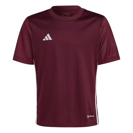 adidas Kids' Tabela 23 Jersey, Team Maroon/White, 