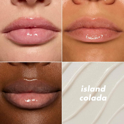e.l.f. Glow Reviver Melting Lip Balm, Hydrating Tinted Lip Balm For A Glossy Finish & Soft, Supple Lips, Vegan & Cruelty-Free, Island Colada
