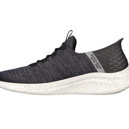 Skechers Men's Ultra Flex 3.0 Right Away Trainers, Black Mesh/Trim, 10 UK