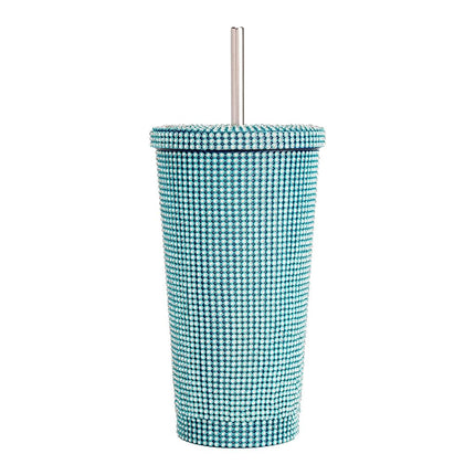 Paris Hilton Diamond Bling Water Tumbler with Lid 