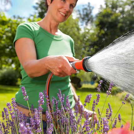 GARDENA Watering Sprayer: Compact Garden Sprayer, Soft Spray for Potted Plants and Surfaces, Frost/UV-Proof, Packed (18310-20), Turquoise, Orange, Black, Grey