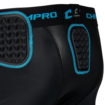 Champro Bull Rush Adult 5 Pad Sheath Black Size 4XL