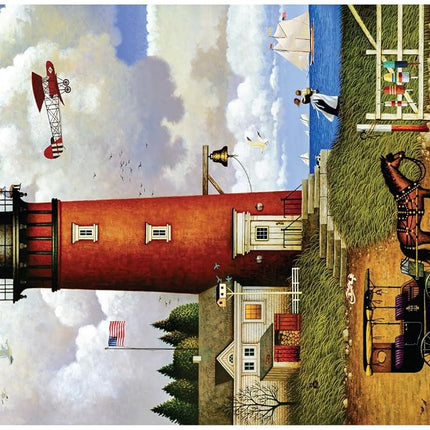 Buffalo Games - Charles Wysocki - Daddy's Coming Home - 1000 Piece Jigsaw Puzzle for Adults - Challenging Puzzle Perfect for Game Nights