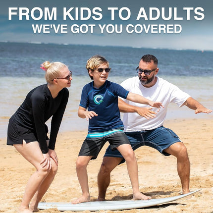 Kanu Surf Boys' Haywire UPF 50+ Sun Protective Rashguard Swim Shirt, Banzai Navy, 12