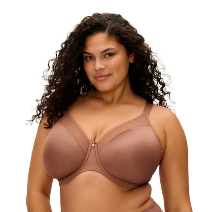 Elomi Women's Smooth Unlined Underwire Bra, Clove,