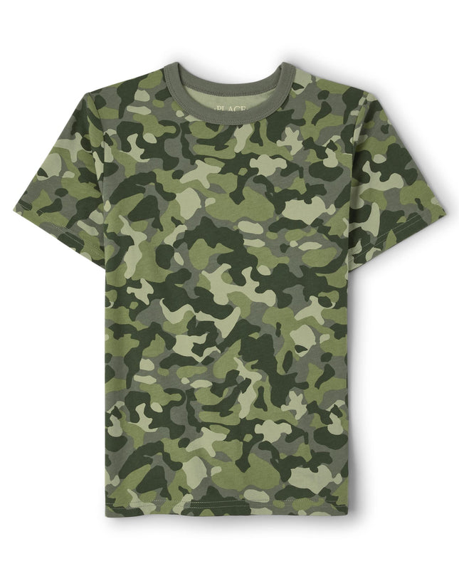 The Children's Place Boys' Short Sleeve Crewneck T