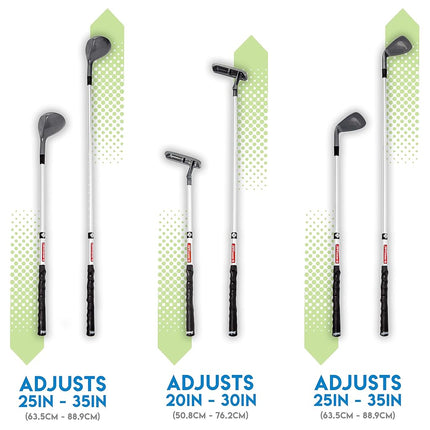 Franklin Sports Youth Golf Set with Adjust-A-HIT Technology