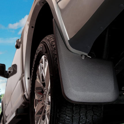 Husky Liners Mud Guards | Dually Rear Mud Guards - Black | 57871 | Fits 2015-2019 Chevrolet Silverado/GMC Sierra 3500 HD w/Dual Rear Wheels 2 Pcs