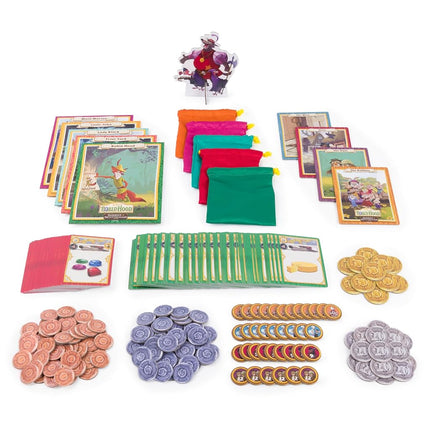Spin Master Games, Disney Robin Hood Sheriff de Nottingham, Juegos de mesa familiares, Juegos de mesa de Disney para la noche en familia, 3-5 jugadores, para mayores de 10 años