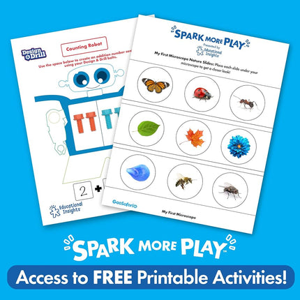 Learning Resources GeoSafari Jr. My First Microscope, Science Toy, Ages 3+