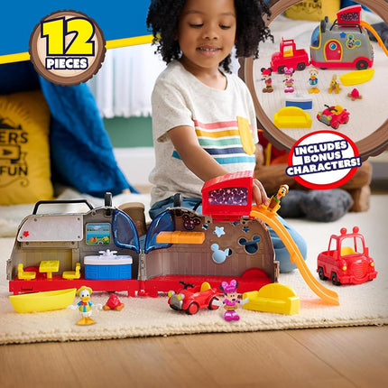 Just Play Disney Junior Mickey Mouse Happy Campers, jouet pour enfants à partir de 3 ans par
