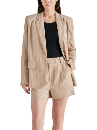 Steve Madden Apparel Women's Imaan Blazer, Wood Th