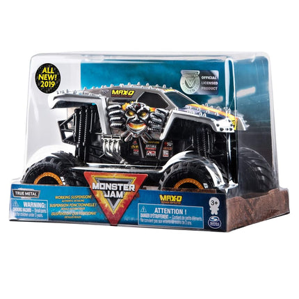 Monster Jam Officiel Max D Monster Truck, Véhicule moulé sous pression à l'échelle 1:24