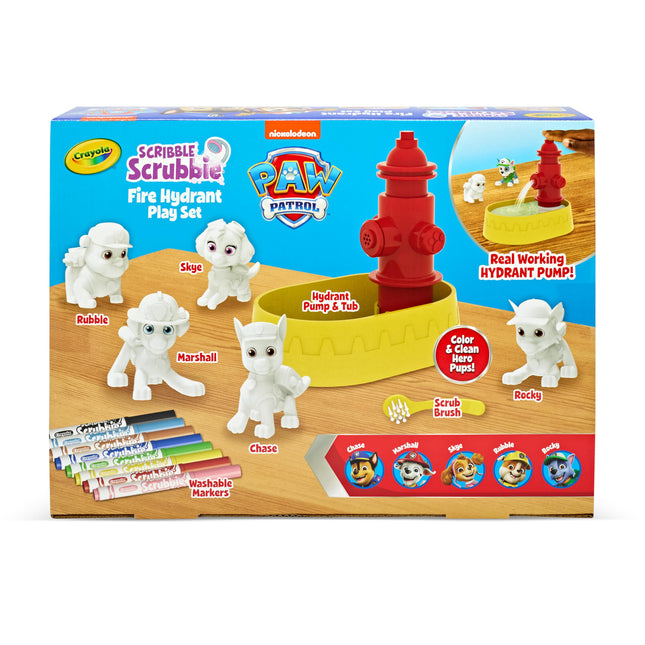 Crayola Scribble Scrubbie Pets Paw Patrol, Paw Patrol Figurines, Paw Patrol Toy for Boys & Girls, Gift for Kids, Ages 3+