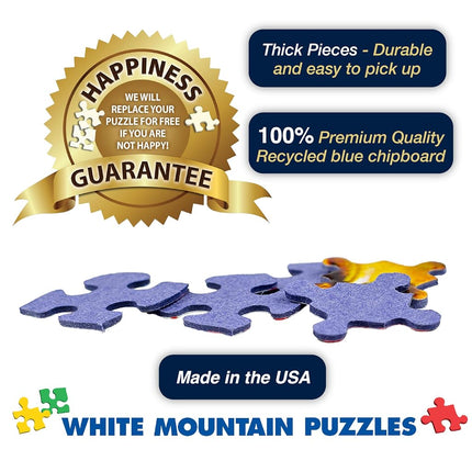 White Mountain Puzzles - M&M's - 1000 Piece Jigsaw Puzzle