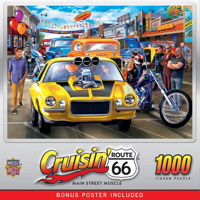 MasterPieces - 1000 Piece Jigsaw Puzzle, Route 66 