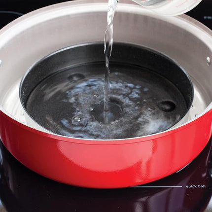 Nordic Ware 36556 Stovetop Kettle Smoker, One, Red