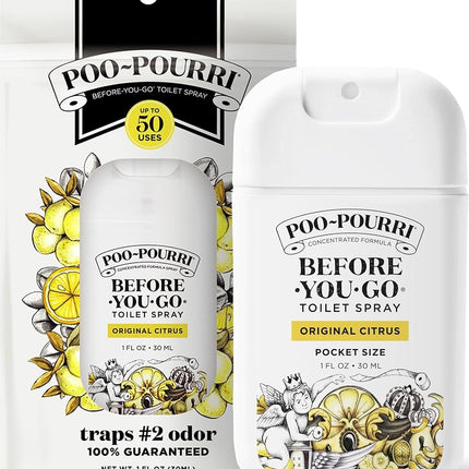 Poo-Pourri Before-You-Go Toilet Spray, Original Ci