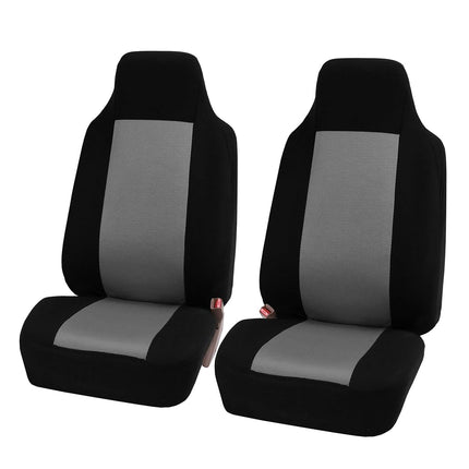 FH Group FB102GRAY114 3D Air Mesh Auto Seat Cover (Full Set), Gray