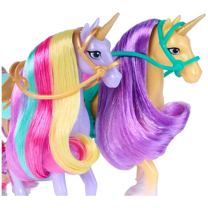 Unicorn Academy, Magic Unleashed Adventure Pack with Sophia, Ava, Ravenzella, Wildstar, Leaf and More, Dolls and Unicorn Toys for Girls Ages 4 and up