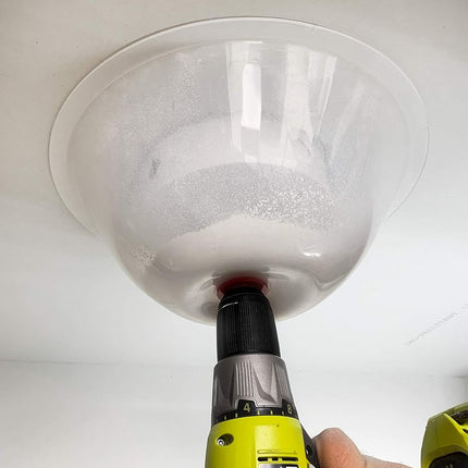 Disston E0215000 Blu-Mol RemGrit Collapsible Hole Saw Accessories Dust Bowl, for Installing Recessed Lights and Works With All Hole Saws