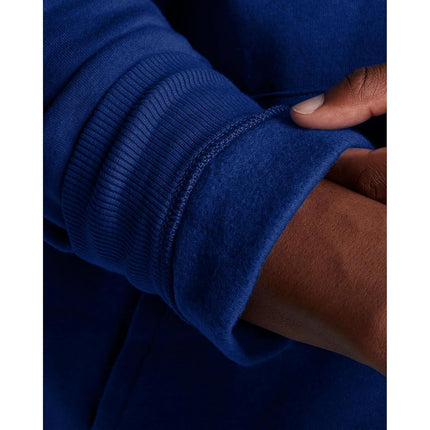 Under Armour Mens Rival Fleece Zip Hoodie - Tech Blue / / White - XS